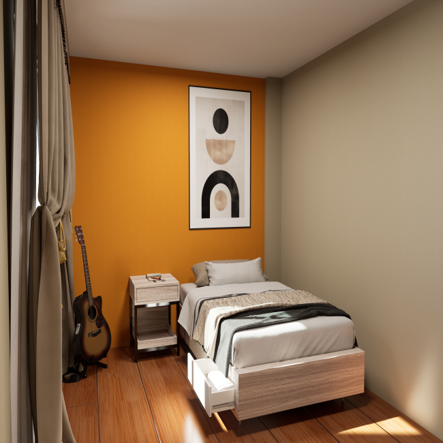 Dormitorio individual de Home Wonder Safe